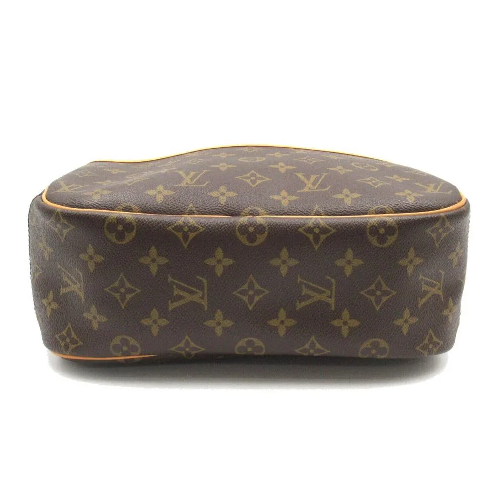 LOUIS VUITTON Trouville Boston Hand Bag Monogram Canvas Used LV women GHW